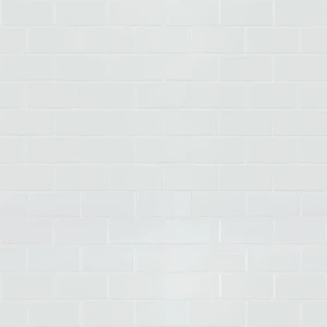 Image 2 of White Matte 11-7/32" x 11-15/32" SMOT-PT-RETBIA-2X4M MSI Surfaces Rectangle Mosaic Tiles sold at Floors & Baths Pro's
