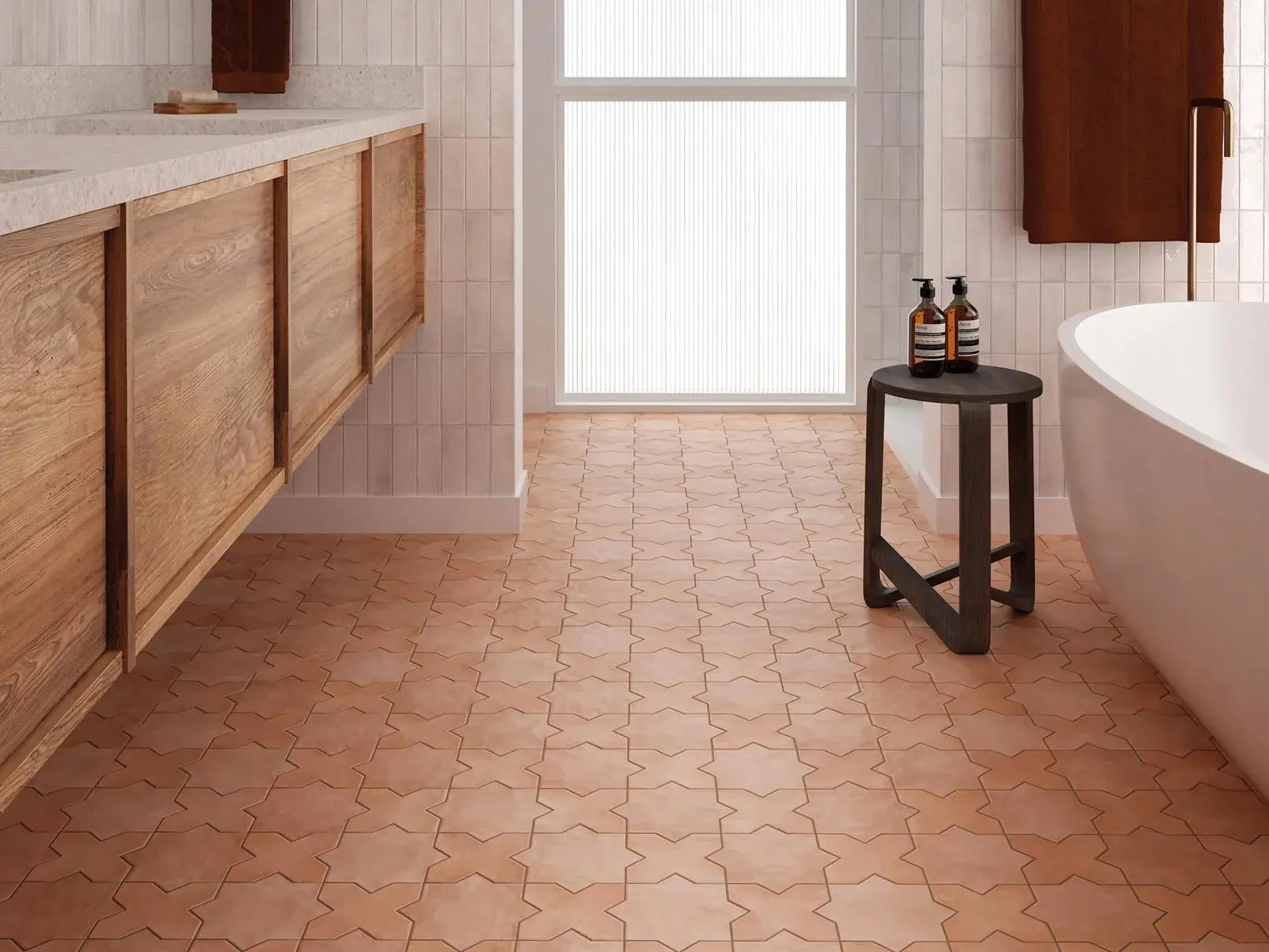 Kasbah Base Terracotta Matte 5" x 5" KA28818 Centura X Mosaic Tiles