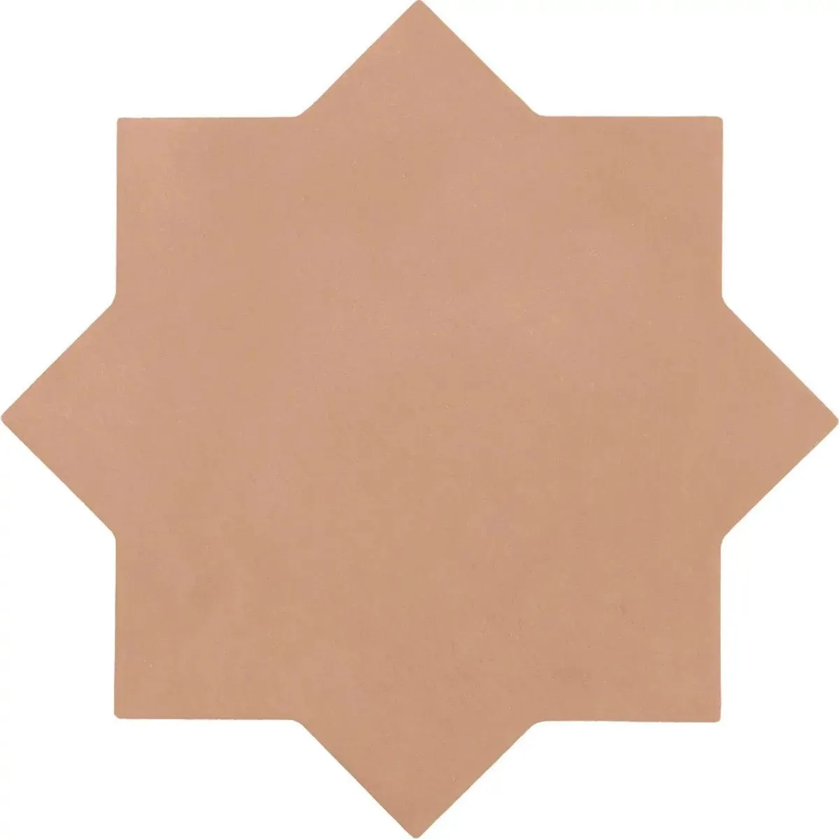 Kasbah Star Terracotta Matte 6.5" x 6.5" KA29075 Centura Star Mosaic Tiles