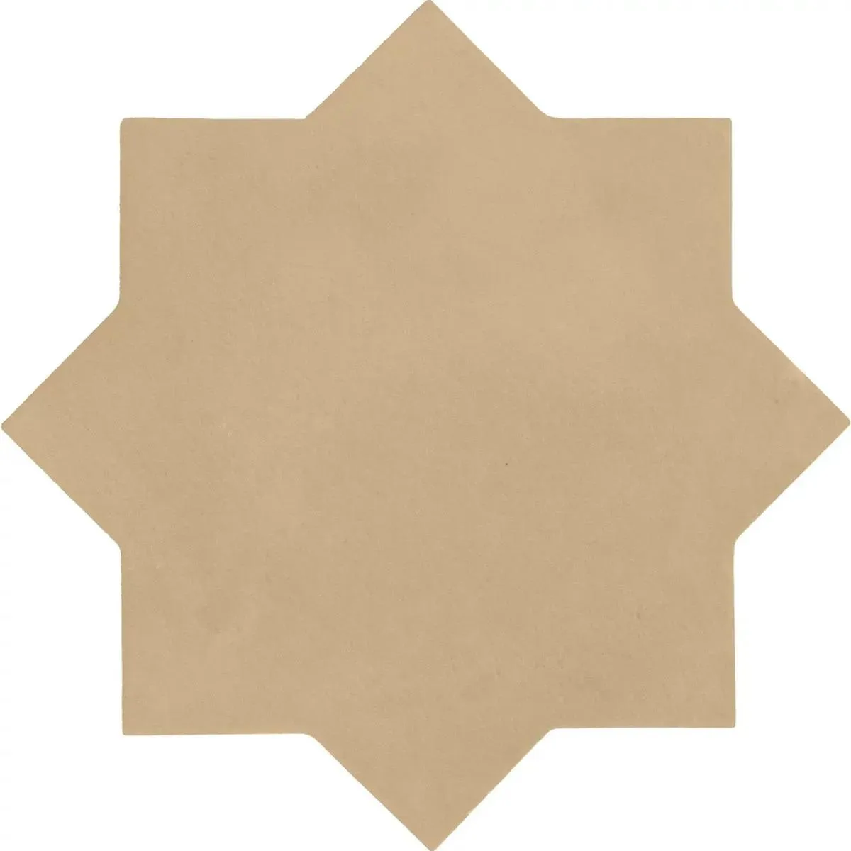 Kasbah Star Fawn Matte 6.5" x 6.5" KA29073 Centura Star Mosaic Tiles