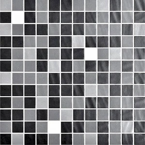 Image 2 of Color Blends Grey Polished 12"âxÂ 18" CB2002362 Centura Rectangle Mosaic Tiles sold at Floors & Baths Pro's