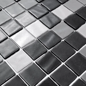 Image 5 of Color Blends Grey Polished 12"âxÂ 18" CB2002362 Centura Rectangle Mosaic Tiles sold at Floors & Baths Pro's