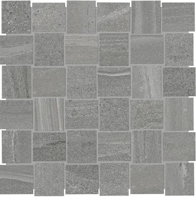 Davenport Mica Matte 12" x 12" 4501-0081-0 Anatolia Square Mosaic Tiles