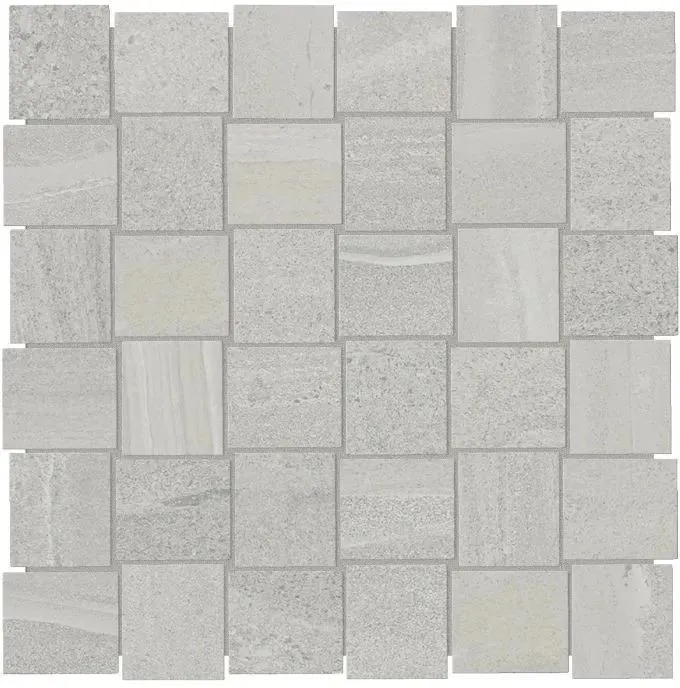Davenport Ash Matte 12" x 12" 4501-0078-0 Anatolia Square Mosaic Tiles