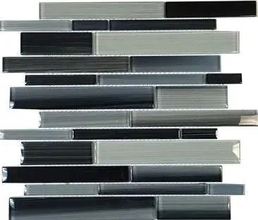 Glass Mosaics Skyline Marino Glossy 12" x 12" GL-662 Mono Serra Mono Serra Rectangle Mosaic Tiles