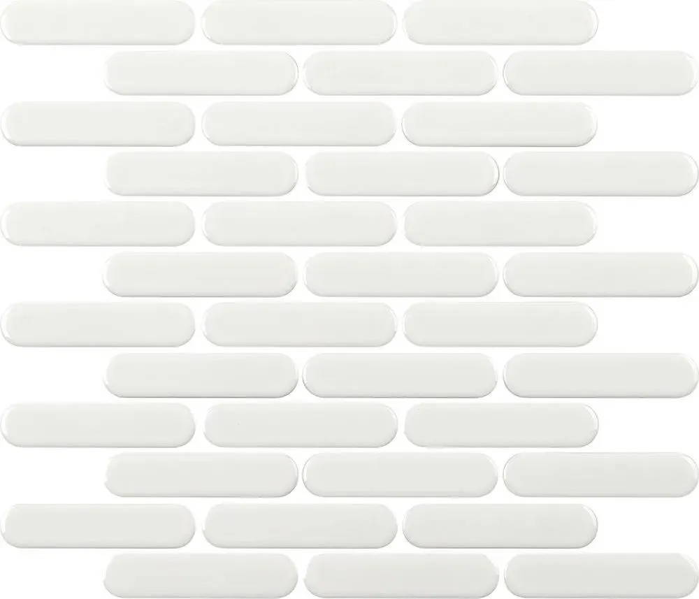 Osvego White Glossy 12" x 12" OSVEGOWHG Centura Mosaic Mosaic Tiles