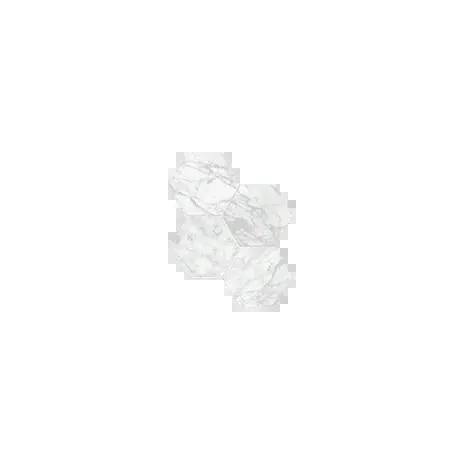 La Marca Carrara Gioia Honed 10" x 11-1/2" 4501-0334-0 Anatolia Honed Mosaic Tiles