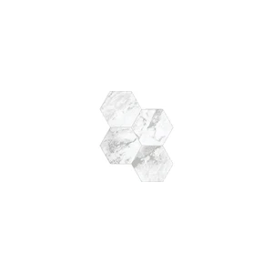 La Marca Arabescato Polished 10" x 11-1/2" 4501-0322-1 Anatolia Hexagon Mosaic Tiles | Floors & Baths Pro's