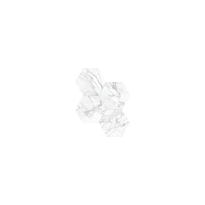 La Marca Statuarietto Polished 10" x 11-1/2" 4501-0323-1 Anatolia Hexagon Mosaic Tiles | Floors & Baths Pro's