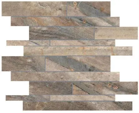 Evolution Earth Matte 12" x 12" 4501-0098-0 Anatolia Rectangle Mosaic Tiles
