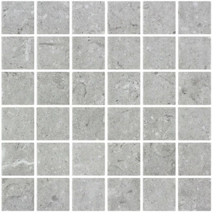  Penta Normatech Penta Normatech Grey Matte 12" x 12" 2006179 Centura Square Mosaic Tiles 