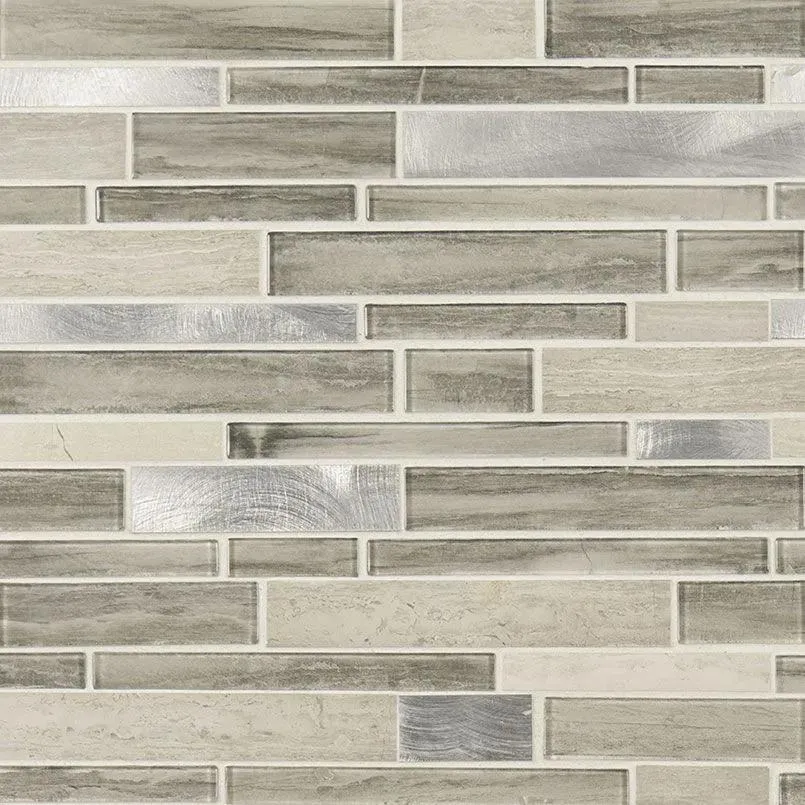 Ocotillo 12" x 12" SMOT-SGLSMTIL-OCO4MM MSI Surfaces Rectangle Mosaic Tiles