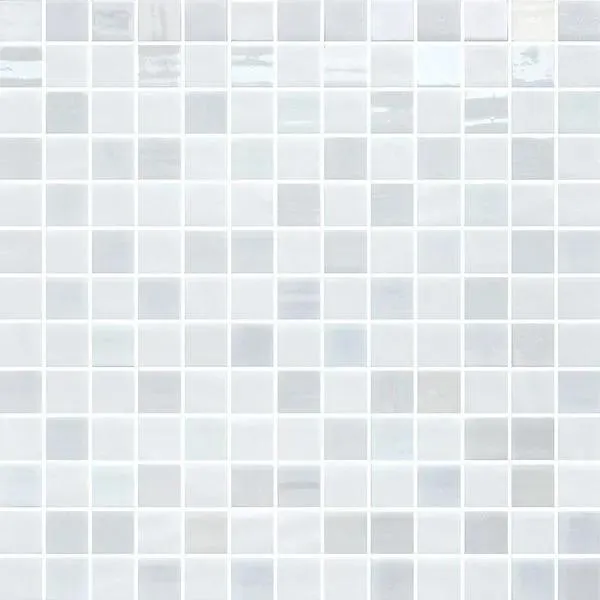Opalo Stone Blanc Glossy 13" x 13" OPSTBLMO Centura Square Mosaic Tiles
