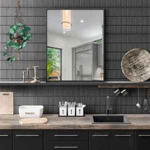 Image 2 of Maya Fumo Glossy 12" x 12" MAYFUMLINSMOS0104G Italbec Italbec Rectangle Mosaic Tiles sold at Floors & Baths Pro's