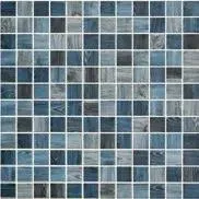 Woodland Matte Indigo 12-1/4" x 12-1/4" WL2003413 Centura Square Mosaic Tiles