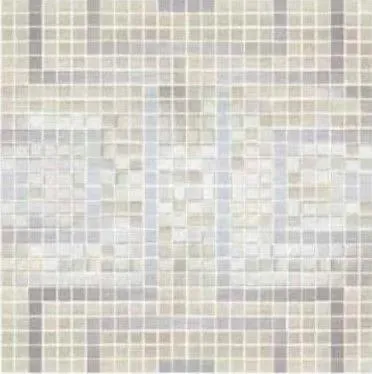 Geoforms Inca White 26" x 26" 2002100 Centura Square Mosaic Tiles