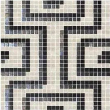 Geoforms Inca Grey 26" x 26" 2002098 Centura Square Mosaic Tiles