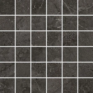  Slash Walden Stone Antracite Matte 12" x 12" WLD20053 Centura Square Mosaic Tiles 