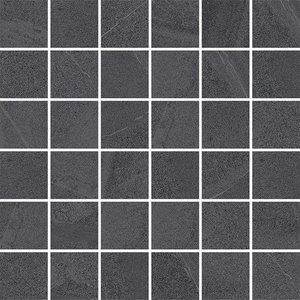  Techno York Smoke Matte 12" x 12" (10.55 sqft/box) YRK30086N Centura Square Mosaic Tiles 