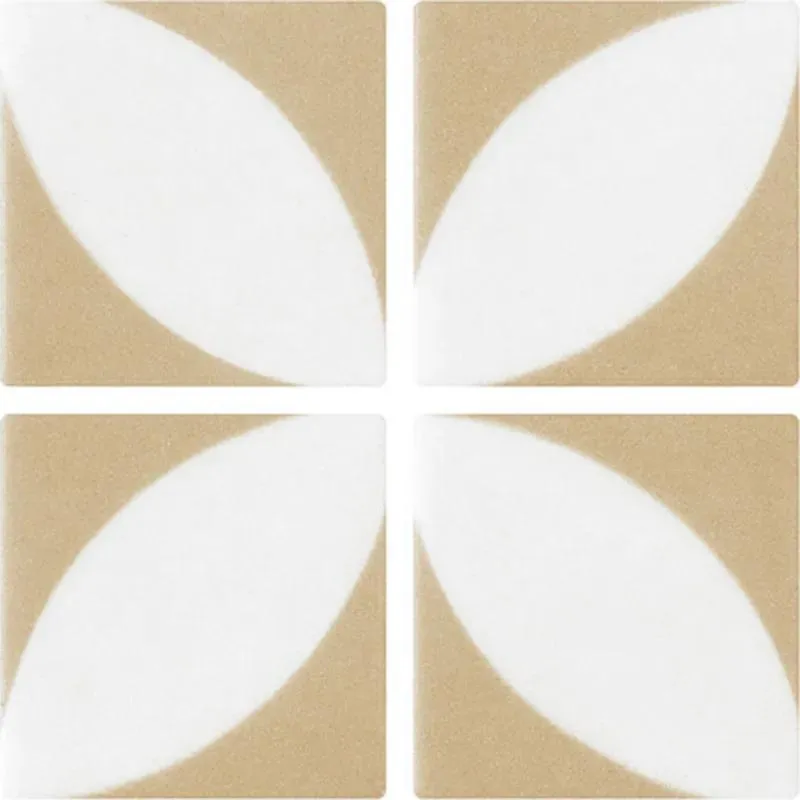Penta Azalea Vanilla Matte 12" x 12" 2006165 Centura Square Mosaic Tiles