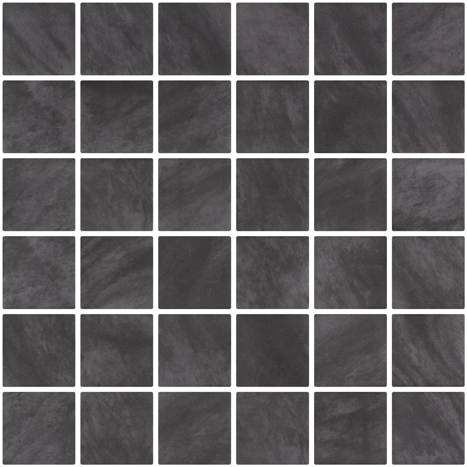 Penta Ecostone Matte New Basalt 12" x 12" 2004525 Centura Square Mosaic Tiles