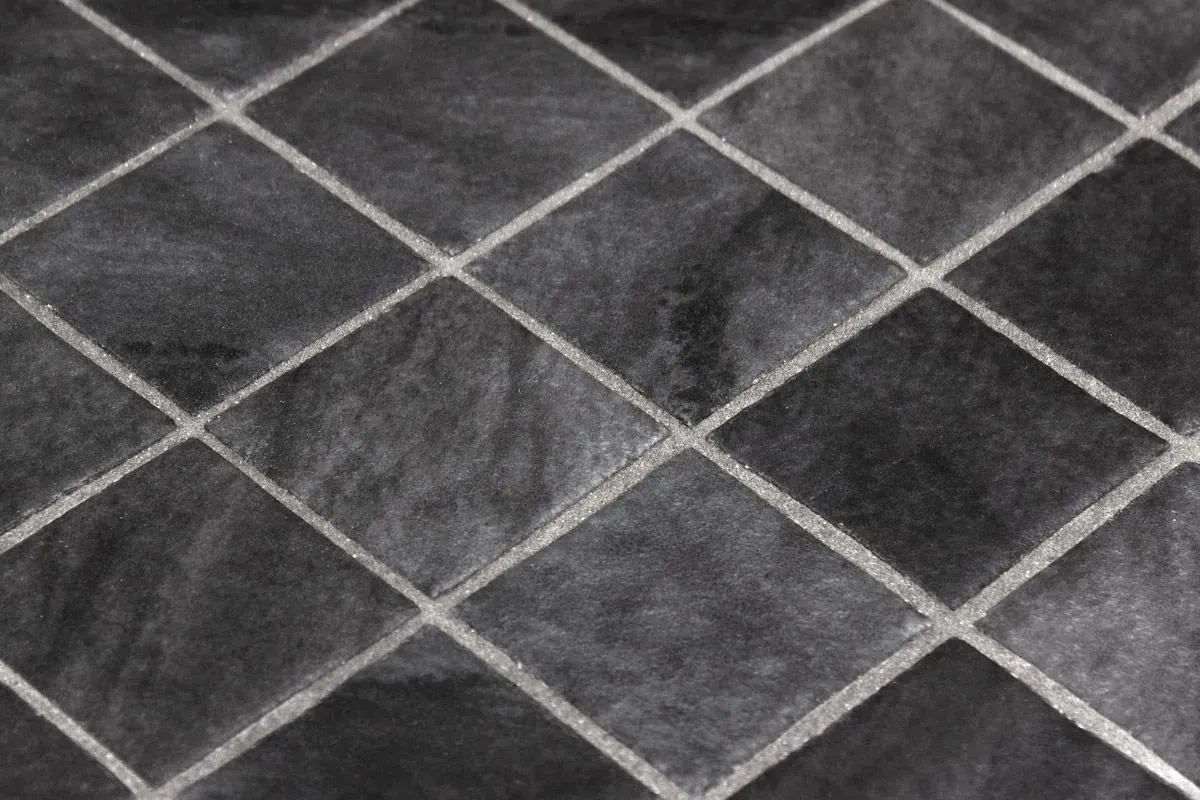 Penta Ecostone Matte New Basalt 12" x 12" 2004525 Centura Square Mosaic Tiles