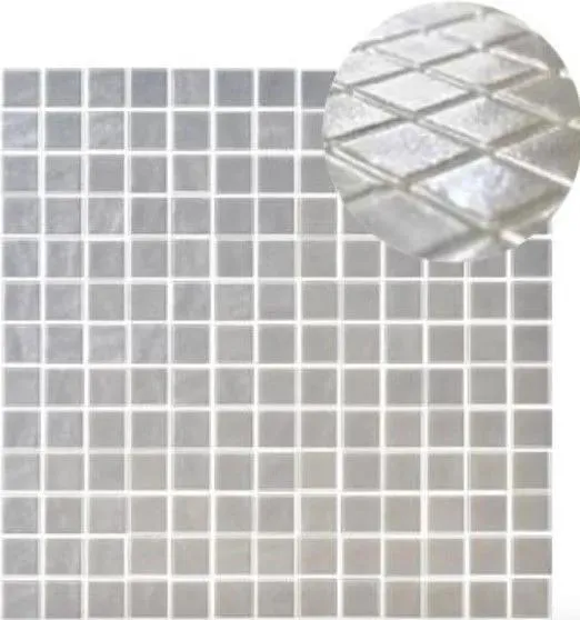 Glamour White Gold Blend 13" x 13" GG2002219 Centura Square Mosaic Tiles
