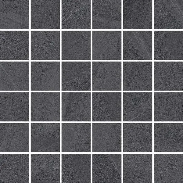 York Smoke Matte 12" x 12" (9.59 sqft/box) YRK30086 Centura Square Mosaic Tiles