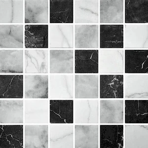  Penta Penta Mix Shade Matte 12" x 12" PEMISHM Centura Square Mosaic Tiles 