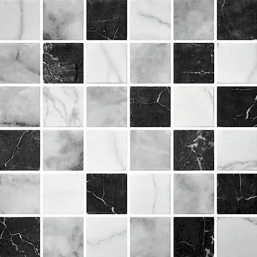 Penta Mix Shade Matte 12" x 12" PEMISHM Centura Square Mosaic Tiles