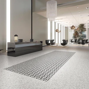 Image 2 of Square Glossy Pattern 1 10" x 10" GE2003357 Centura Square Mosaic Tiles sold at Floors & Baths Pro's