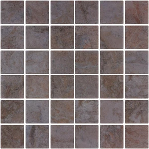  Stromboli Penta Ecostone Matte New Slate 12" x 12" 2004526 Centura Square Mosaic Tiles 
