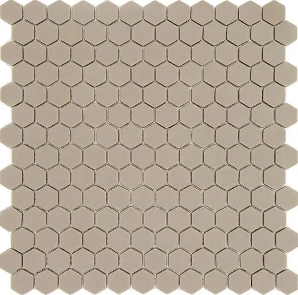 Pan Dan Juta Matte 12" x 12" ESJUTA23 Centura Hexagon Mosaic Tiles