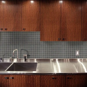 Image 2 of Dimensions Graphite Matte 12" x 12" NDIMGRA2X2-N MSI Surfaces Square Mosaic Tiles sold at Floors & Baths Pro's