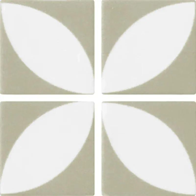 Penta Azalea Olive Green Matte 12" x 12" 2006310 Centura Square Mosaic Tiles