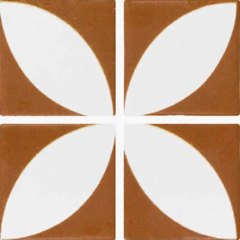 Penta Azalea Ginger Matte 12" x 12" 2006305 Centura Square Mosaic Tiles