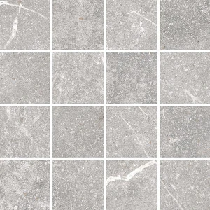 Residential And Commercial, 9" Soapstone Silver Matte 12" x 12" SOAPSILVMOM Centura Square Mosaic Tiles