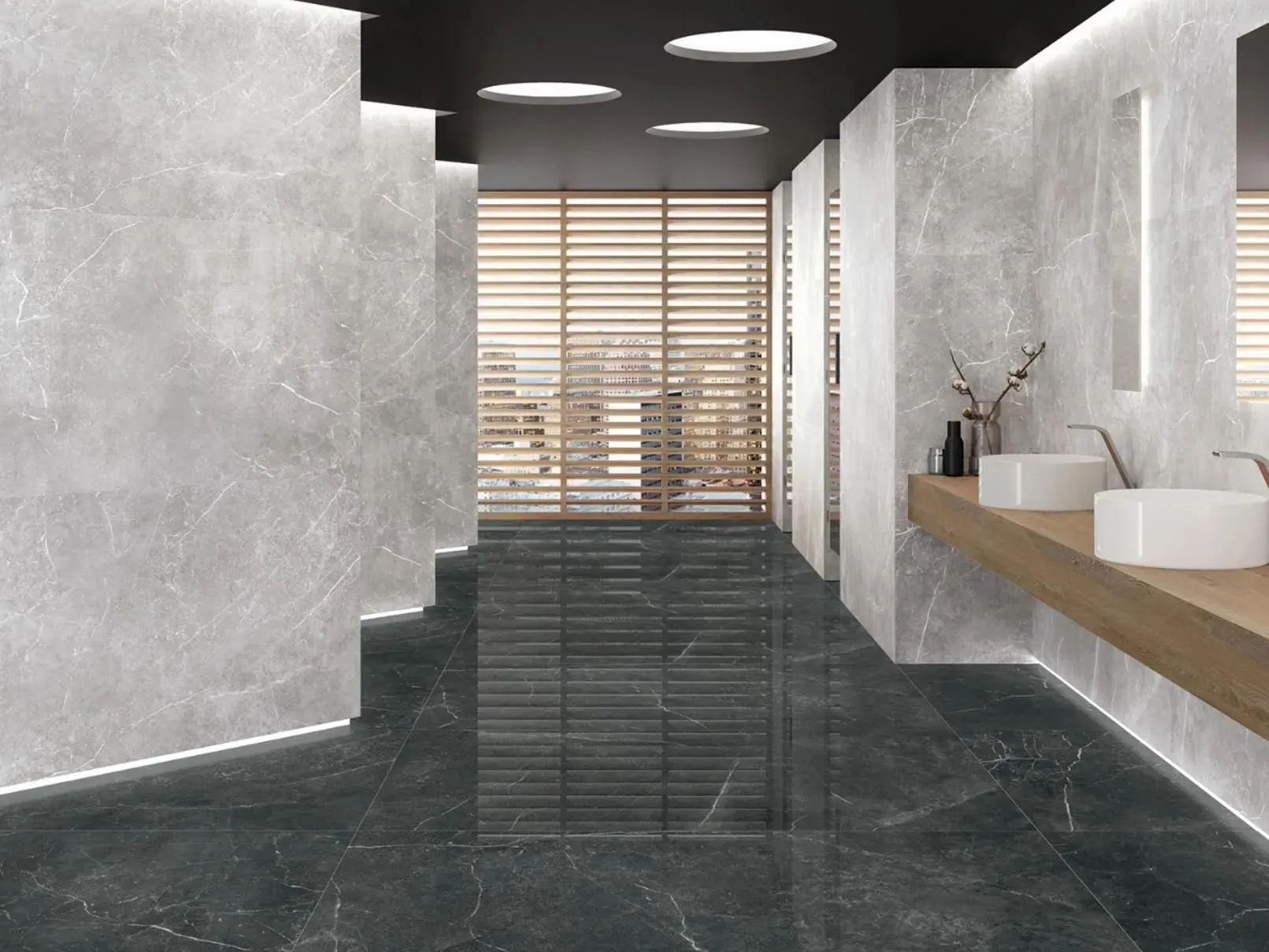 Soapstone Silver Matte 12" x 12" SOAPSILVMOM Centura Square Mosaic Tiles