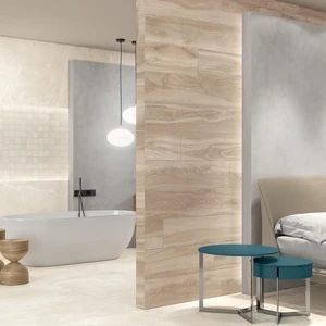 Image 3 of Soapstone White Matte 12" x 12" SOAPWHITMOM Centura Square Mosaic Tiles sold at Floors & Baths Pro's