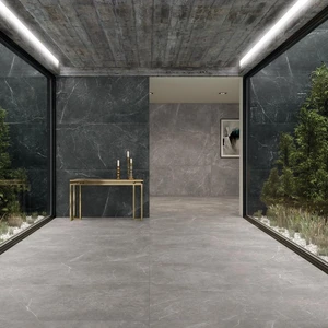 Image 3 of Soapstone Graphite Matte 12" x 12" SOAPGRAPMOM Centura Square Mosaic Tiles sold at Floors & Baths Pro's