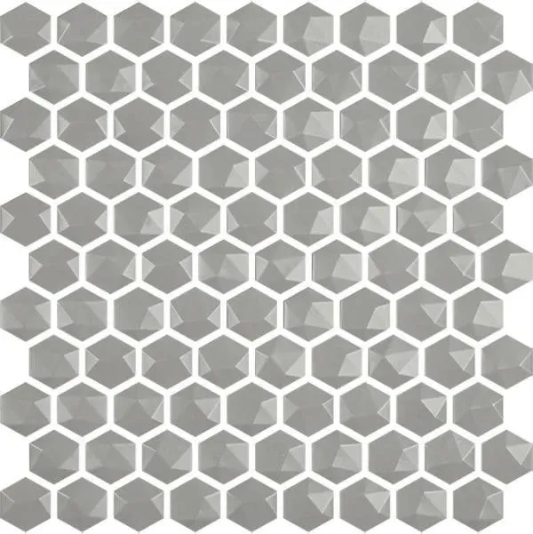 Edna Hexagon Sandstone Matte 12" x 12" HEX905D Centura Hexagon Mosaic Tiles