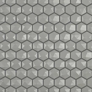 Image 2 of Edna Hexagon Sandstone Matte 12" x 12" HEX905D Centura Hexagon Mosaic Tiles sold at Floors & Baths Pro's