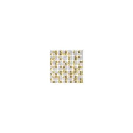 Image 4 of Shading Blends Gold Illusion 13" x 13" DEGOMO Centura Square Mosaic Tiles sold at Floors & Baths Pro's