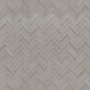 Image 4 of Dove Gray-Light Glossy 11-1/2" x 12-1/2" SMOT-PT-DG-HB MSI Surfaces Rectangle Mosaic Tiles sold at Floors & Baths Pro's