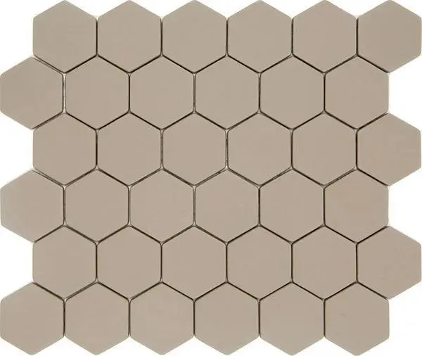 Pan Dan Juta Matte 11" x 12" ESJUTA48 Centura Hexagon Mosaic Tiles