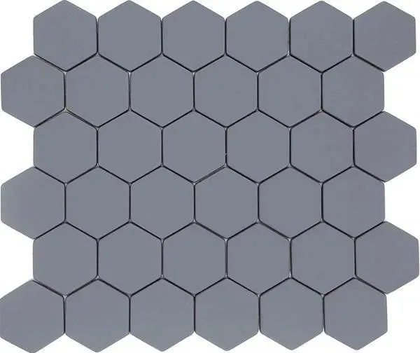 Pan Dan Avio Matte 11" x 12" ESAVIO48 Centura Hexagon Mosaic Tiles