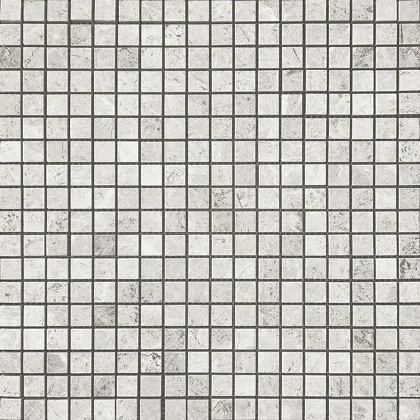 Terra Marble Thundra Grey Square Polished 12" x 12" TUGRSQ Centura Square Mosaic Tiles