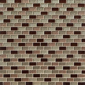 Image 2 of Ayres Blend 12" x 12" SMOT-GLBRK-AB8M MSI Surfaces Rectangle Mosaic Tiles sold at Floors & Baths Pro's