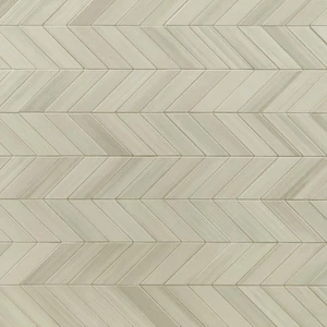 Image 2 of Water Color White-Cool Matte 12" x 15" NWATBIACHE12X15 MSI Surfaces Rectangle Mosaic Tiles sold at Floors & Baths Pro's