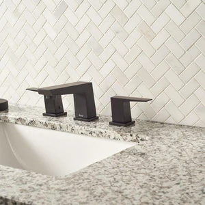 Image 2 of Greecian White-Cool Polished 11-1/2" x 11-1/2" SMOT-GRE-HBP MSI Surfaces Rectangle Mosaic Tiles sold at Floors & Baths Pro's